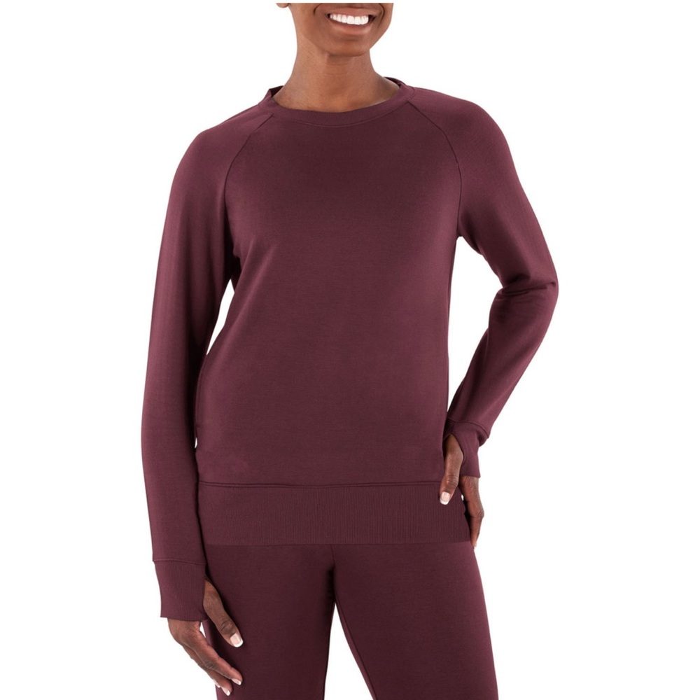 Women's Softest Fleece Crewneck 2 pockets